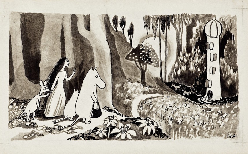 the moomins and the great flood jansson